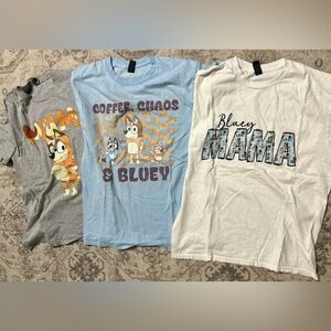 Bluey Mama Mum Mom Tee Bundle